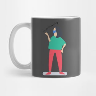 social distancing Mug